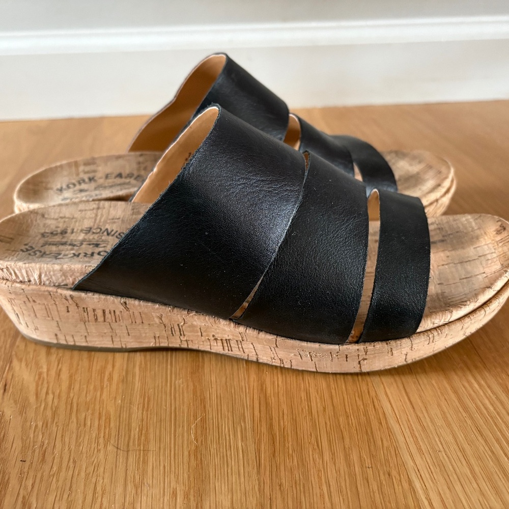 Kork-Ease Menzie Slide Platform Sandals Size 10